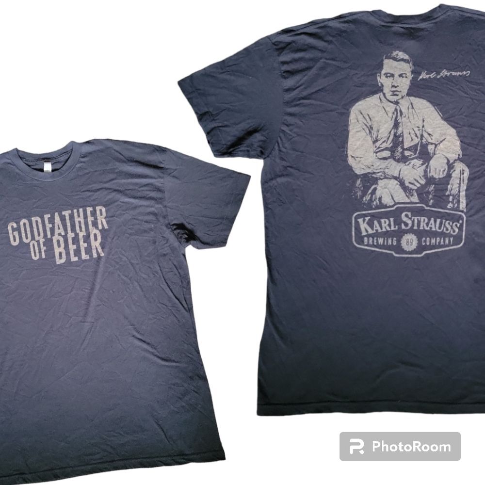 GODFATHERofBEER KARL STRAUSS TEE - XL